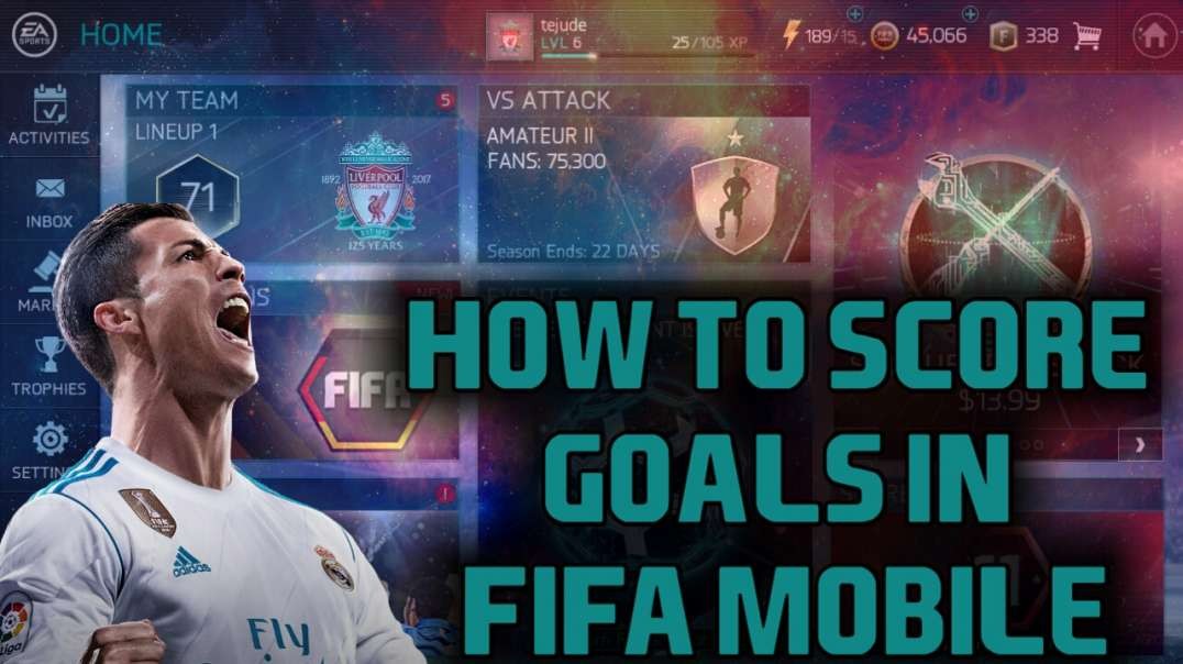 How to score goals!!! in FIFA Mobile