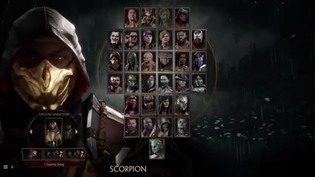 Mortal Kombat 11 Aftermath Competition Center Character Breakdown: Scorpion PS4