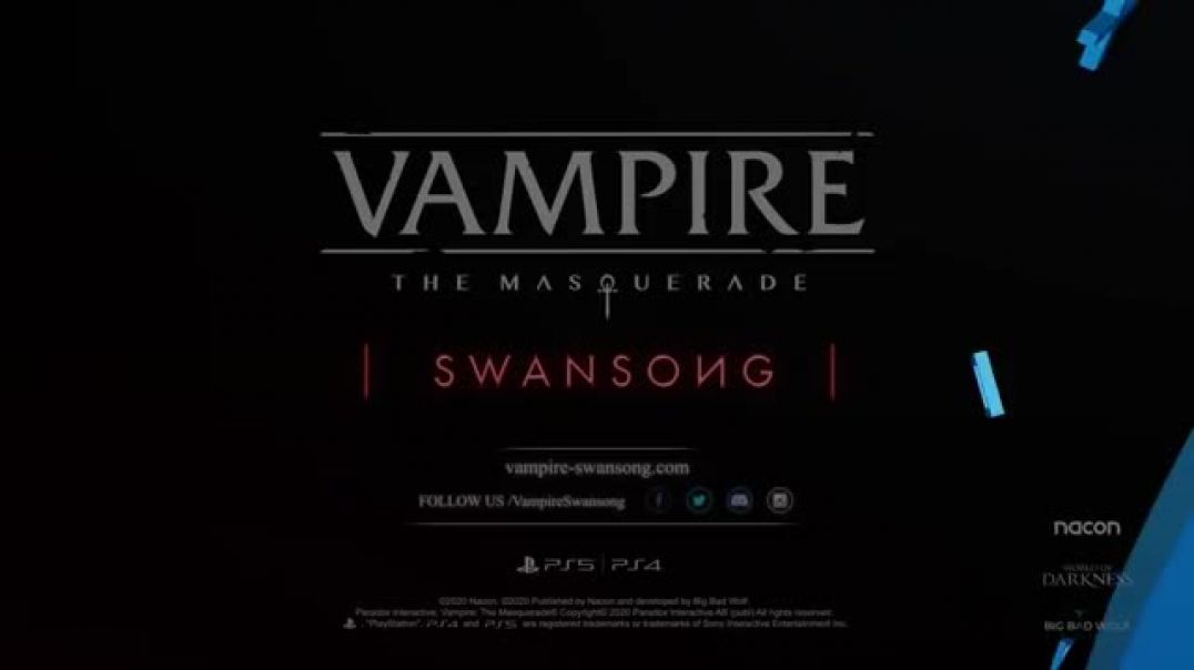 Vampire: The Masquerade Swansong, The Invitation PS5, PS4(360p)